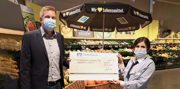 Edeka Wehrmann unterstützt Lebenshilfe Lübbecke